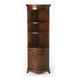 Beaumont Lane 3 Shelf Corner Bookcase in Cherry