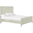 Beaumont Lane Queen Panel Bed in Weathered White