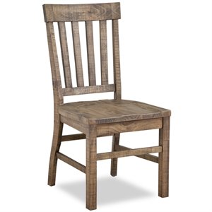 beaumont lane slat back dining chair in weathered barley