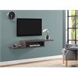 Beaumont Lane Modern Wood Wall Mounted Media Console for TVs up to 60