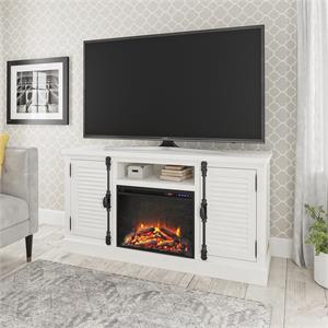 beaumont lane park fireplace tv stand up to 65