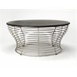 Beaumont Lane Metal Furniture Coffee Table in Espresso