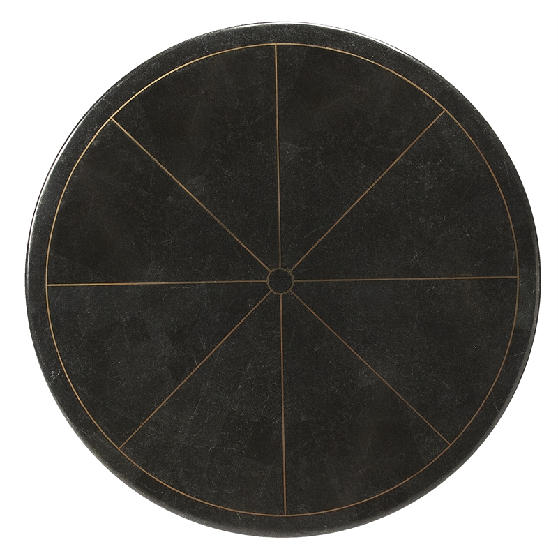 Beaumont Lane Metal Furniture Coffee Table in Espresso