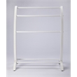 Beaumont Lane Mastercrafted Glossy Blanket Stand in White