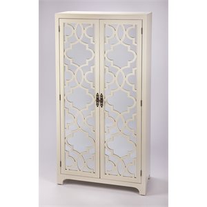 beaumont lane mastercrafted tall cabinet in white