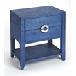 Beaumont Lane Metropolitan Living Modern Wood End Table in Blue