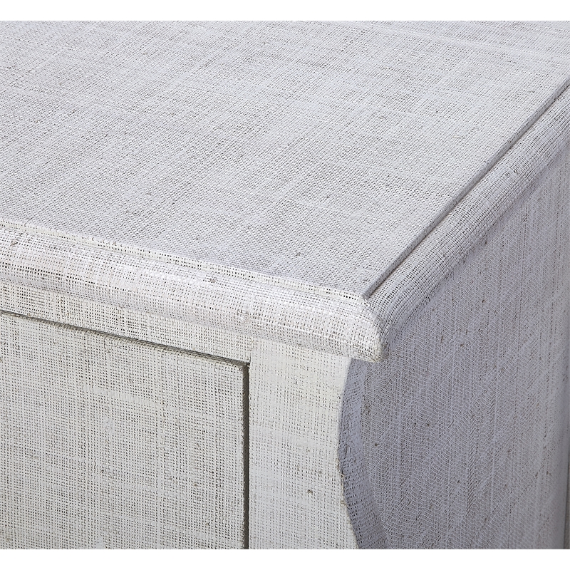 Beaumont Lane Metropolitan Living Accent Chest in White