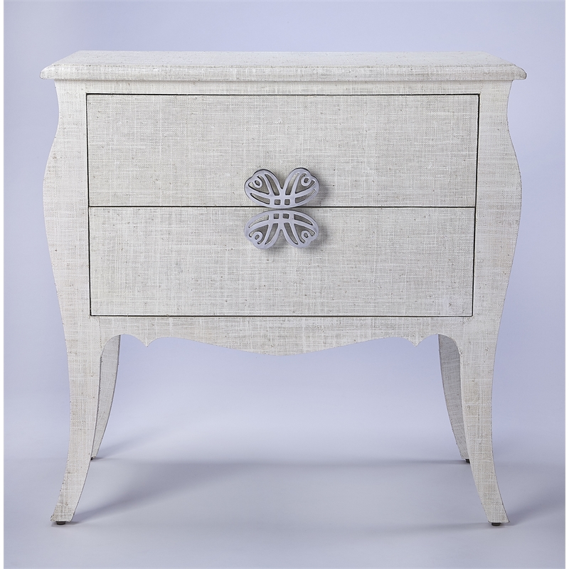 Beaumont Lane Metropolitan Living Accent Chest in White