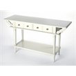 Beaumont Lane Mastercrafted Console Table in White