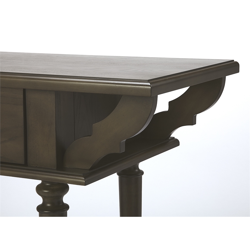 Beaumont Lane Mastercrafted Console Table in Brown