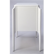 Beaumont Lane Metropolitan Living Glossy Accent Chest in White