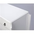 Beaumont Lane Metropolitan Living Glossy Accent Chest in White