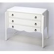 Beaumont Lane Metropolitan Living Glossy Accent Chest in White