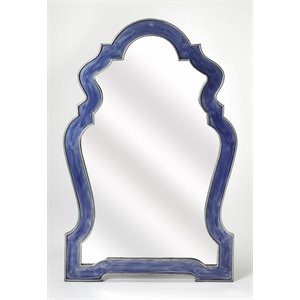 Beaumont Lane Hall of Mirrors Mirror in Blue