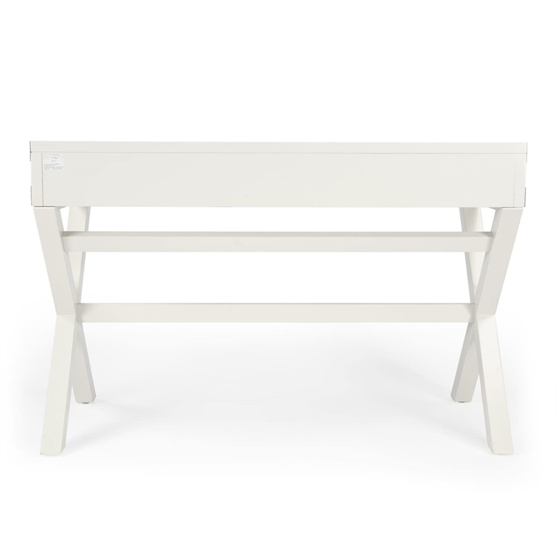 Beaumont Lane Metropolitan Living Campaign Desk in White