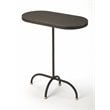 Beaumont Lane Metal Furniture End Table in Black Gold