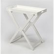 Beaumont Lane Metropolitan Living Tray Table in White