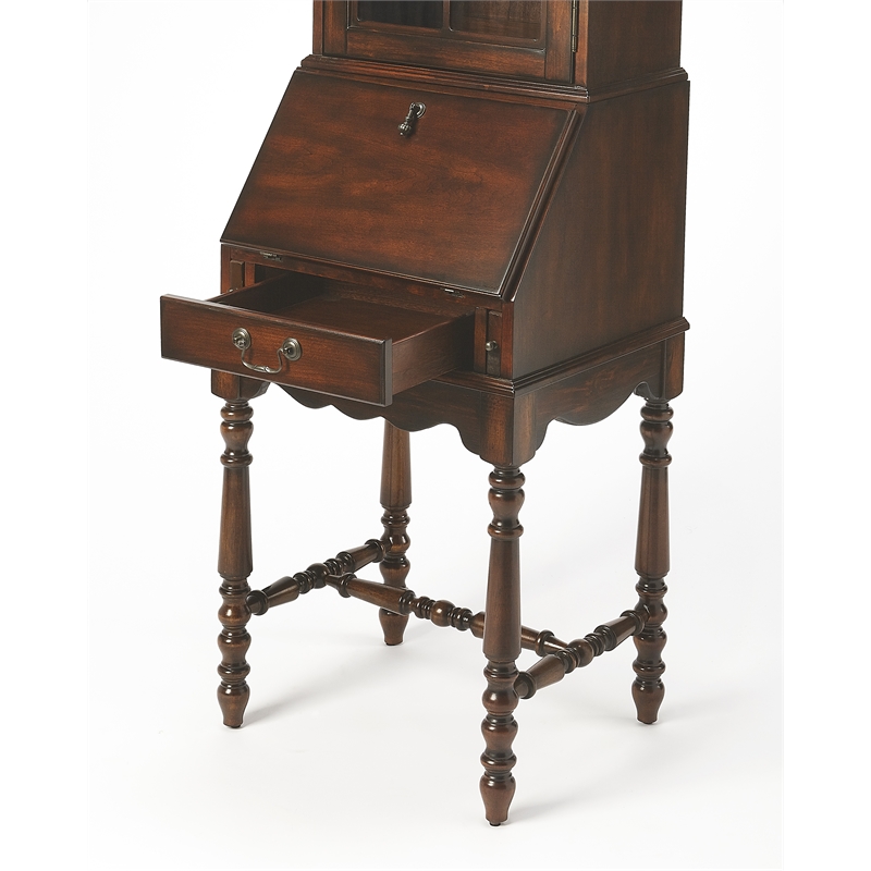 Beaumont Lane Classic Cherry Secretary in Brown