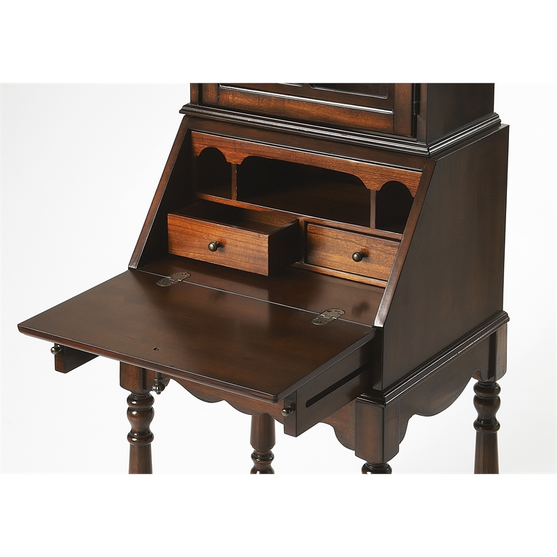 Beaumont Lane Classic Cherry Secretary in Brown
