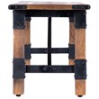 Beaumont Lane Mango Wood Beige Bench Rectangular Transitional 51