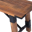 Beaumont Lane Mango Wood Beige Bench Rectangular Transitional 51