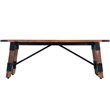 Beaumont Lane Mango Wood Beige Bench Rectangular Transitional 51