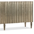 Beaumont Lane 4-Door Traditional Mango Wood Console Table in Silver Foil