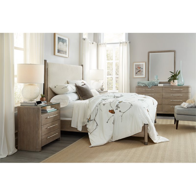 Beaumont Lane Bedroom Dresser  in Greige Sand