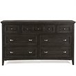 Beaumont Lane Traditional Graphite 7 Drawer Dresser