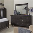 Beaumont Lane Traditional Graphite 7 Drawer Dresser