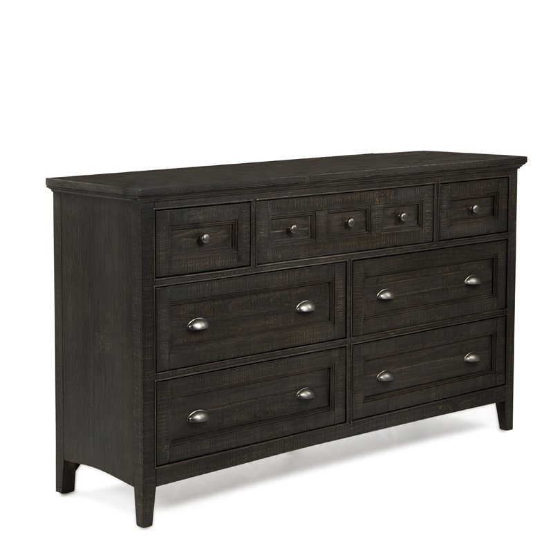 Beaumont Lane Traditional Graphite 7 Drawer Dresser