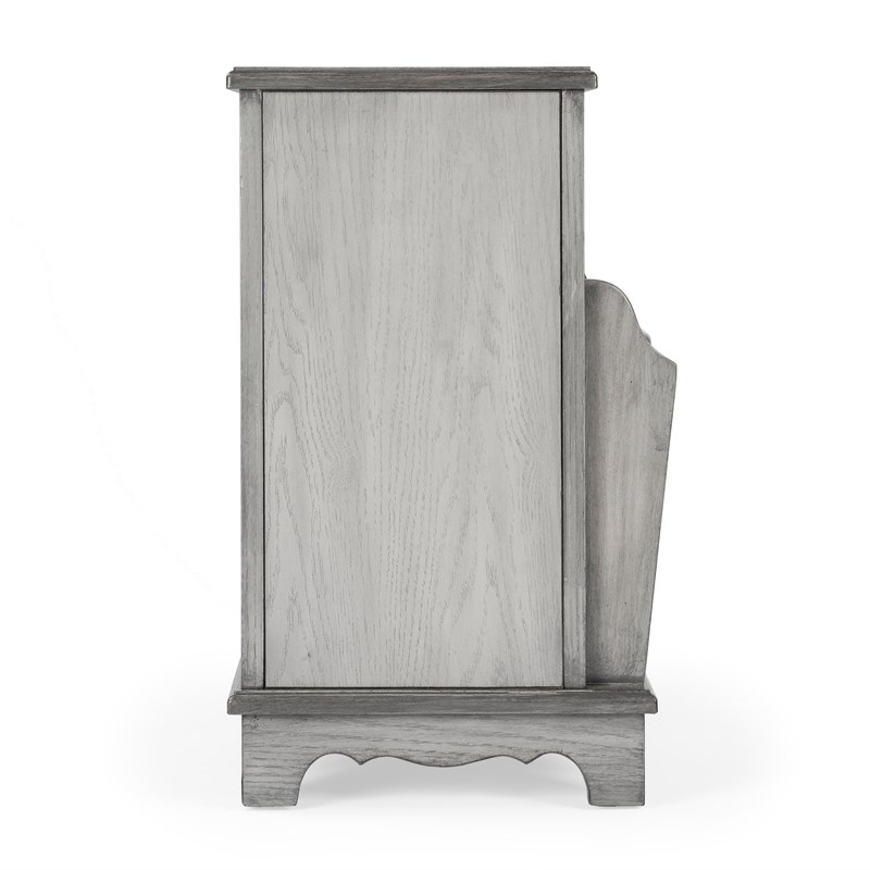 Beaumont Lane Gray Magazine Table in Gray