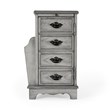 Beaumont Lane Gray Magazine Table in Gray