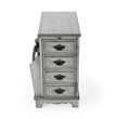 Beaumont Lane Gray Magazine Table in Gray