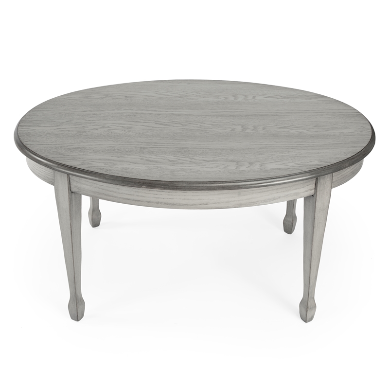 Beaumont Lane Wood Coffee Table in Grey