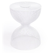 Beaumont Lane White Metal End Table