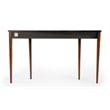 Beaumont Lane Ash Burl Console Table in Brown