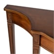 Beaumont Lane Ash Burl Console Table in Brown