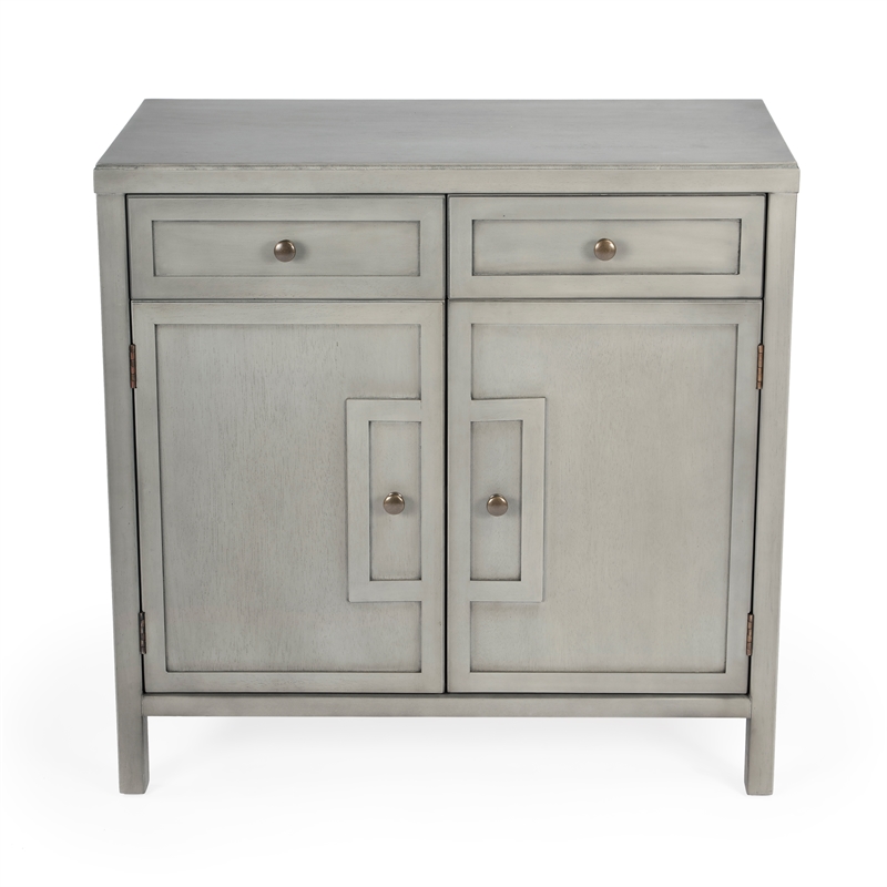 Beaumont Lane Gray Console Cabinet