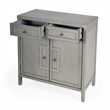 Beaumont Lane Gray Console Cabinet