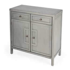 Beaumont Lane Gray Console Cabinet