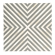 Beaumont Lane White and Grey Bone Inlay End Table