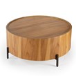 Beaumont Lane Natural Round Wood Coffee Table