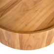 Beaumont Lane Natural Round Wood Coffee Table