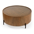 Beaumont Lane Brown Round Wood Coffee Table