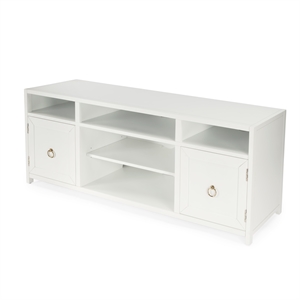 Beaumont Lane Contmeporary TV Stand in White