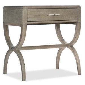beaumont lane nightstand in greige sand-blasted finish
