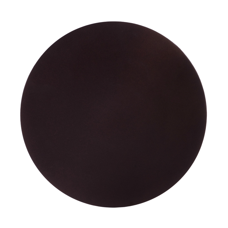 Beaumont Lane Traditional Outdoor Round Metal Pedestal Side Table - Bronze