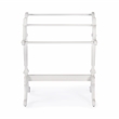 Beaumont Lane Traditional Solid Wood Blanket Stand in Cottage White