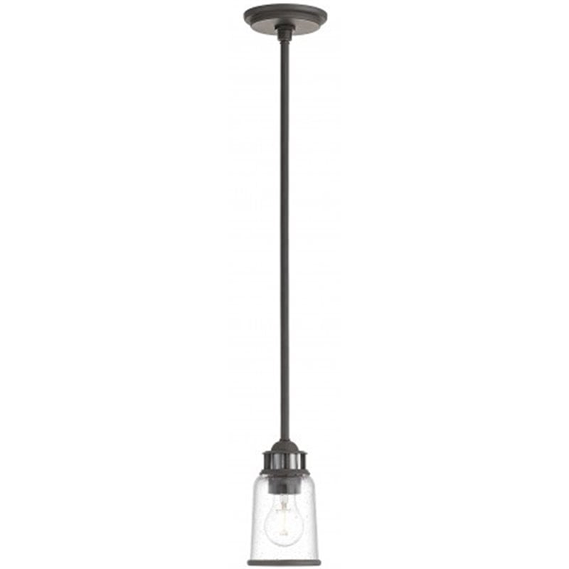 Beaumont Lane Contemporary Steel Mini Pendant Light in Bronze
